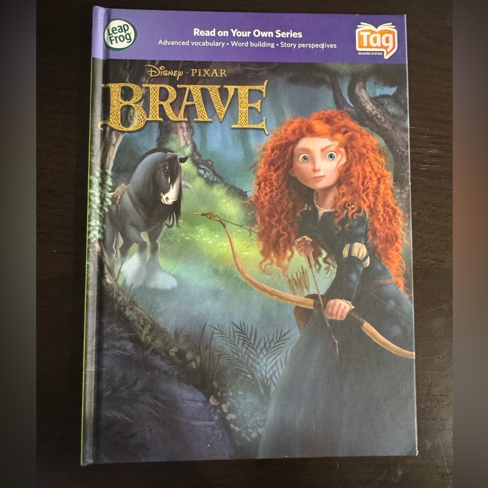 Disney Pixar Brave Leapfrog Tag Book Reading System